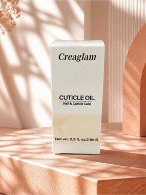 Creaglam Cuticle Oil - White & Cream Packaging NWT